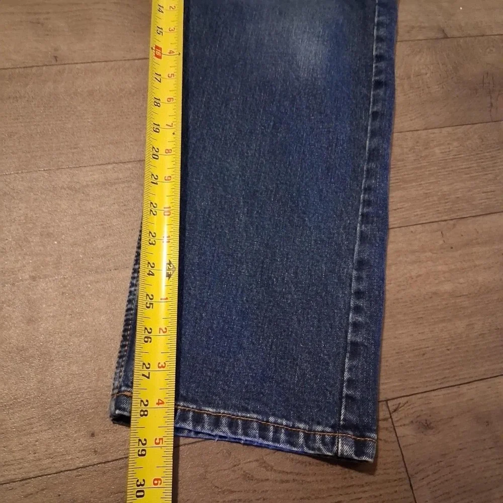 Mens Levi's 505 blue jeans streetwear casual workwear biker